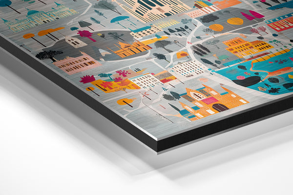 Barcelona Landmarks Map