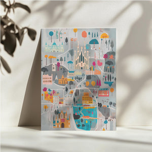 Barcelona Landmarks Map