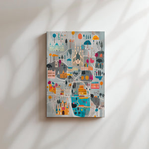 Barcelona Landmarks Map