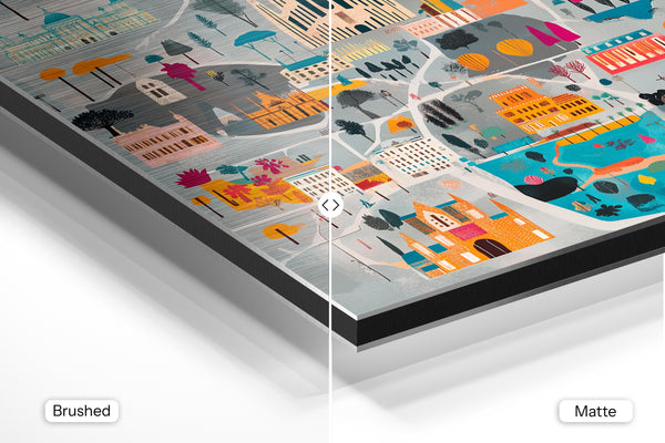 Barcelona Landmarks Map