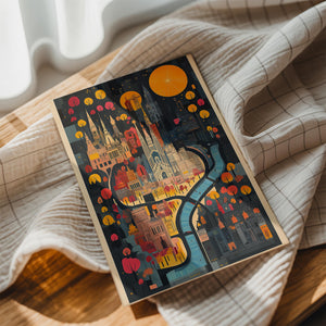 Urban River Landscape