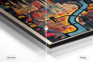 Urban River Landscape