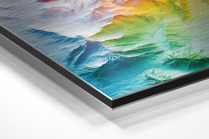 Topographic Map Vibrance