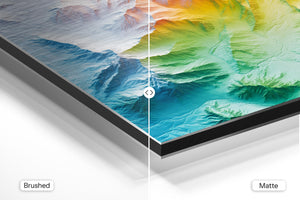 Topographic Map Vibrance