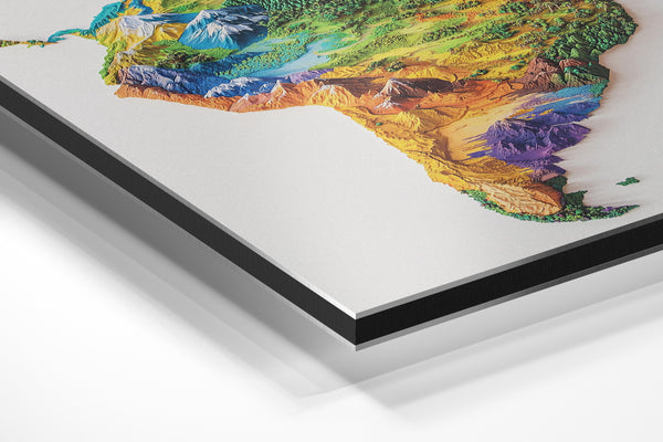 South America Elevation