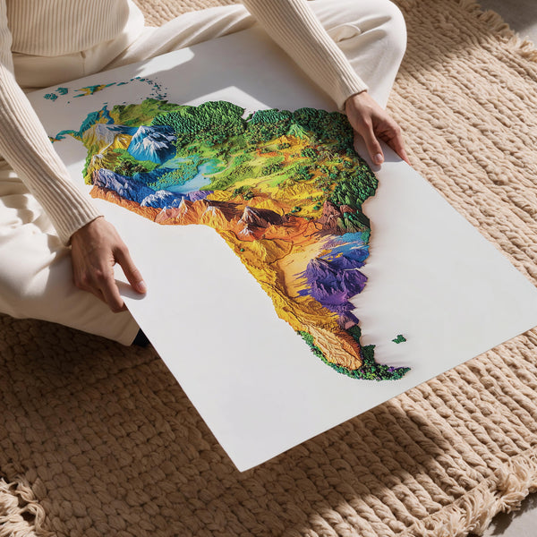 South America Elevation