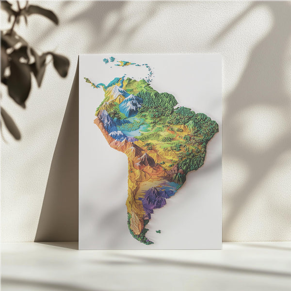 South America Elevation