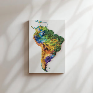 South America Elevation