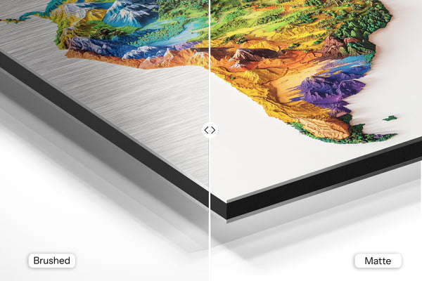 South America Elevation