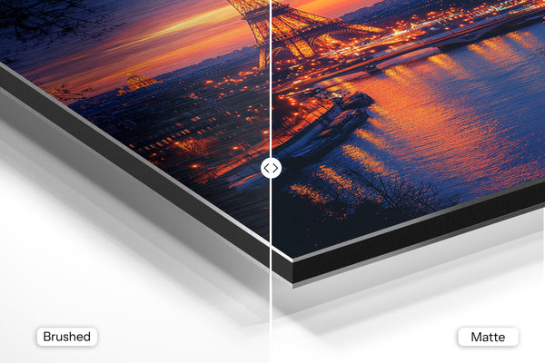 Paris Twilight Reflection