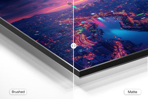 Korean Cityscape Sunset