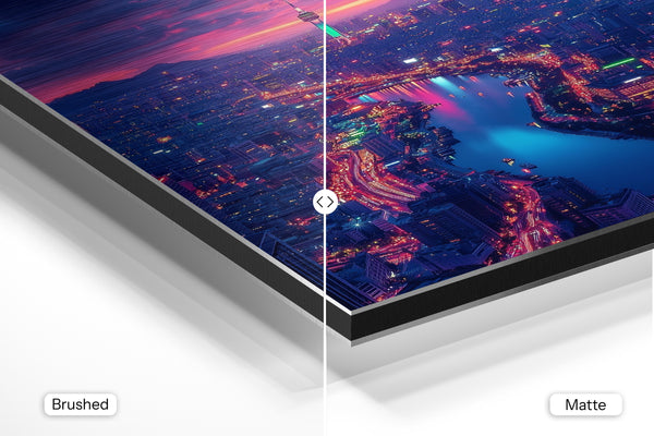 Korean Cityscape Sunset