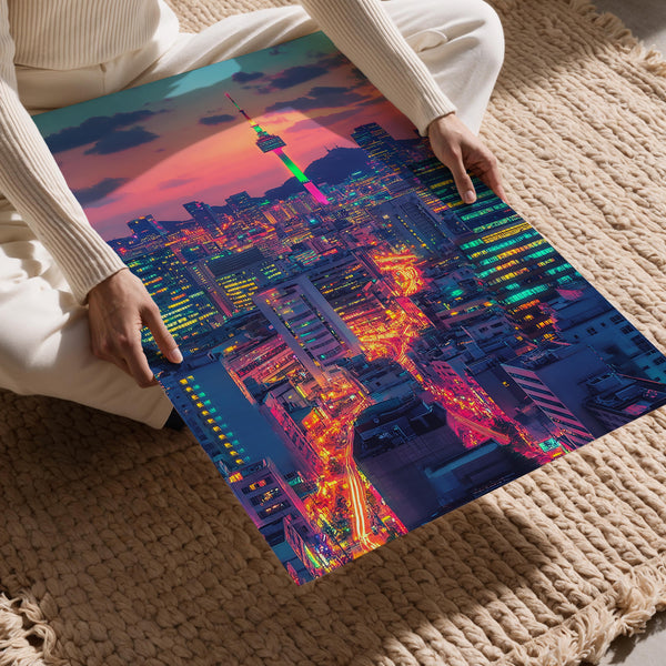 Neon Seoul Nightview