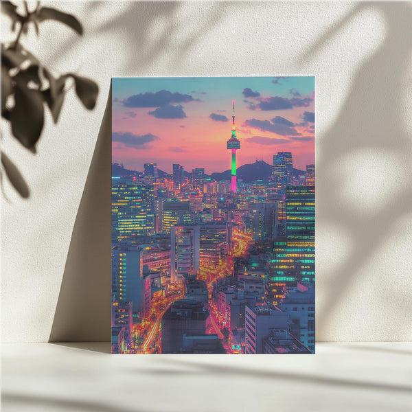 Neon Seoul Nightview