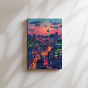 Neon Seoul Nightview