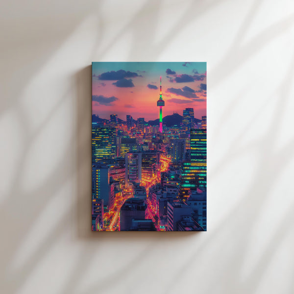 Neon Seoul Nightview