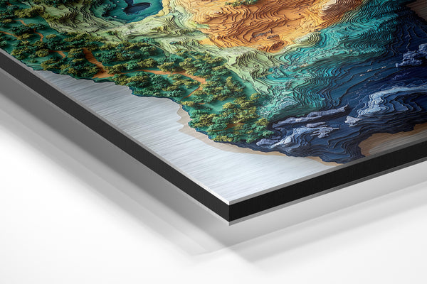 Island Terrain Model