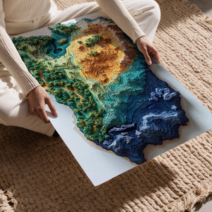 Island Terrain Model