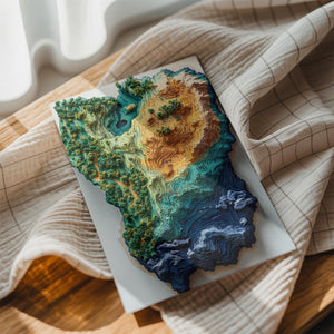 Island Terrain Model