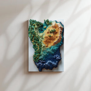 Island Terrain Model