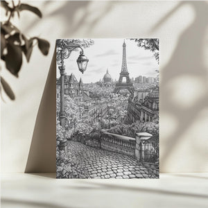 Parisian Monochrome Scenery