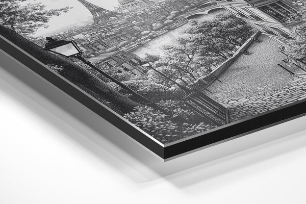 Parisian Charm in Monochrome