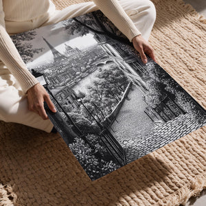 Parisian Charm in Monochrome