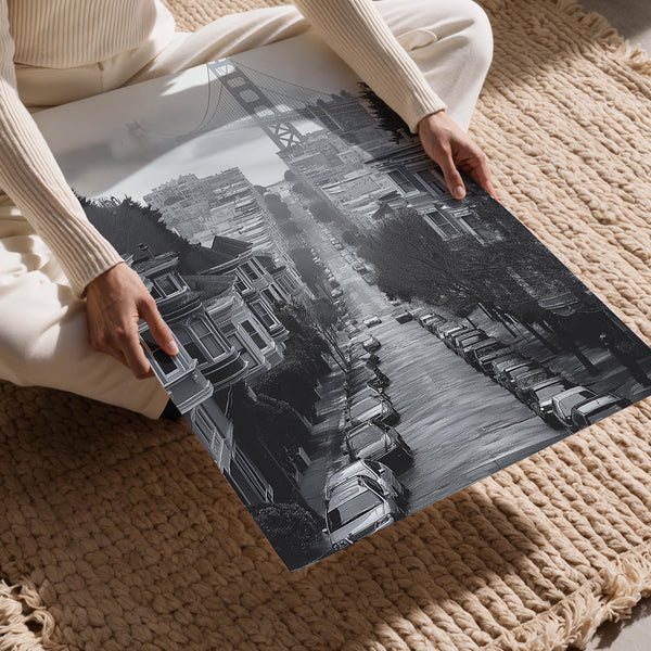 Misty San Francisco Streets