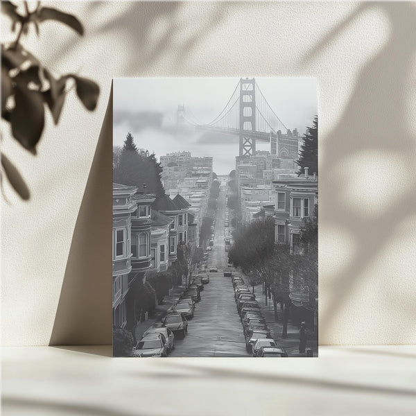 Misty San Francisco Streets