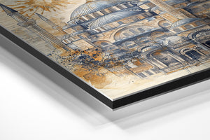 Ottoman Majesty in Watercolor