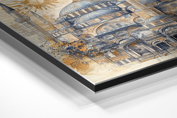 Ottoman Majesty in Watercolor