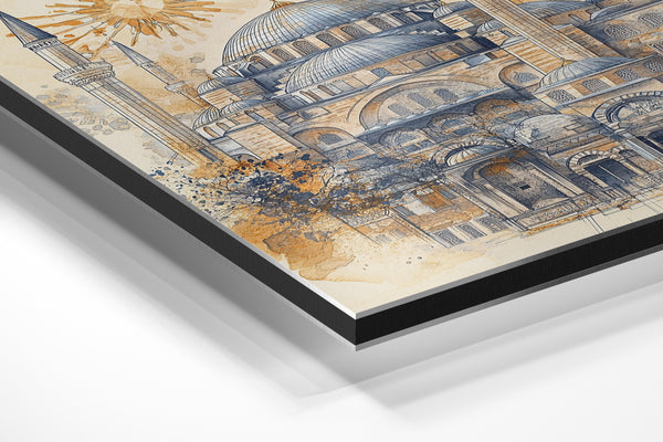 Ottoman Majesty in Watercolor