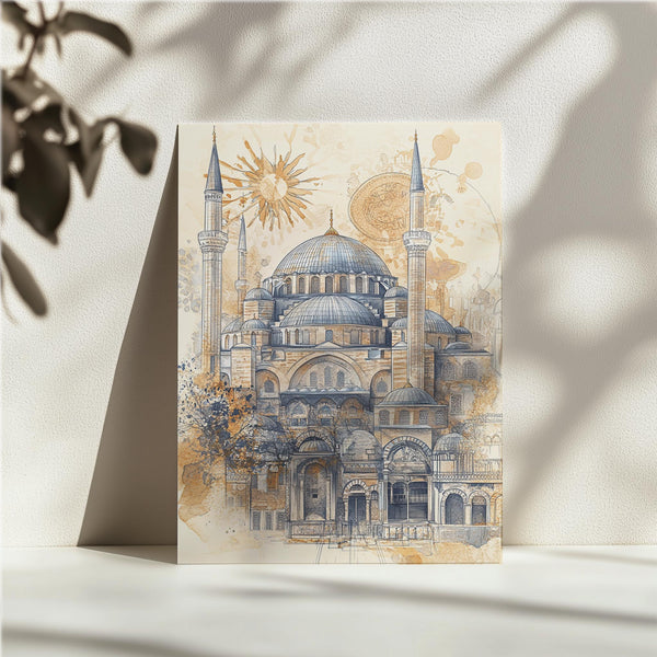 Ottoman Majesty in Watercolor
