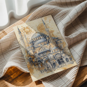 Ottoman Majesty in Watercolor