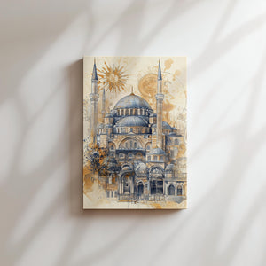 Ottoman Majesty in Watercolor