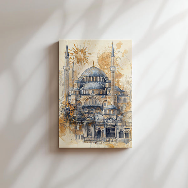 Ottoman Majesty in Watercolor