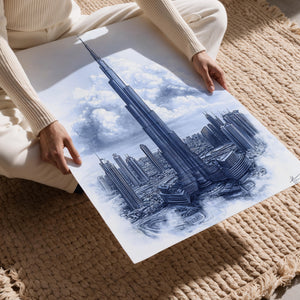 Burj Khalifa Skyline