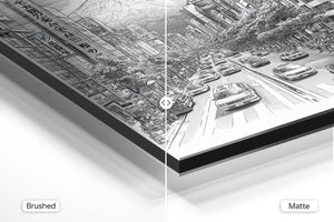 Tokyo Street Mt Fuji