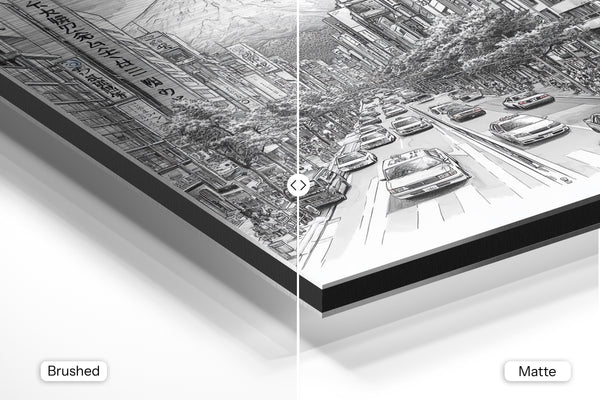 Tokyo Street Mt Fuji