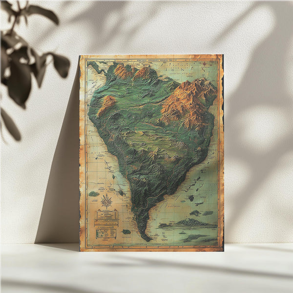 South America Topography