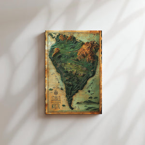 South America Topography