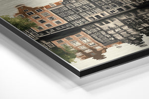 Amsterdam Canal Reflection