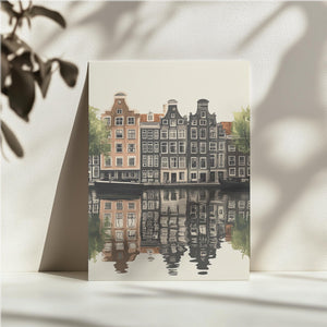 Amsterdam Canal Reflection