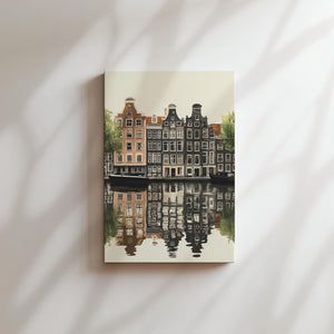 Amsterdam Canal Reflection