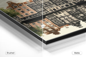 Amsterdam Canal Reflection