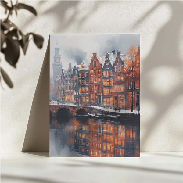 Amsterdam Canal Night