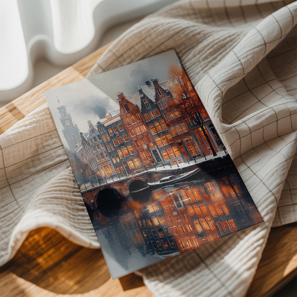 Amsterdam Canal Night