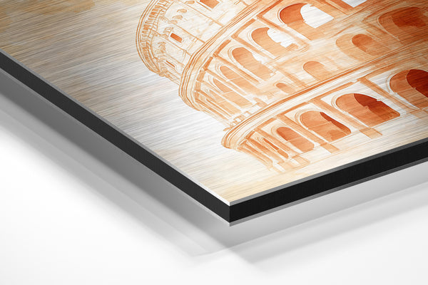 Colosseum Watercolor