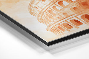 Colosseum Watercolor