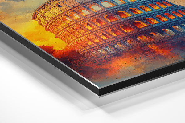 Colosseum Sunset Glow